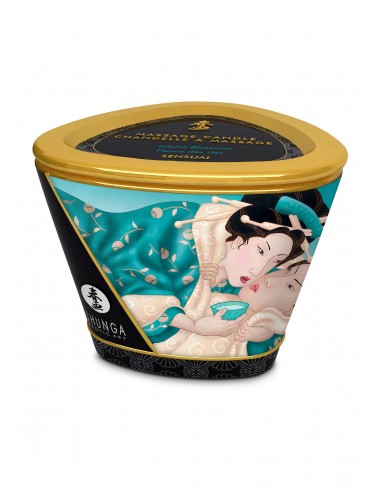 Świeca do masażu SHUNGA CANDLE ISLAND BLOSSOMS 170 ML - Świece zapachowe do masażu - 2