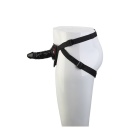 Strap-on BLAZE DELUXE z regulowaną uprzężą, wymiennym dildem 13 cm i systemem zatrzaskowym - 5