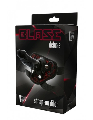 Ekskluzywny Strapon Blaze Deluxe Strap-On Dildo - Strap-ony, dilda na pasku bez wibracji - 6