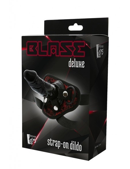 Ekskluzywny Strapon Blaze Deluxe Strap-On Dildo - Strap-ony, dilda na pasku bez wibracji - 6