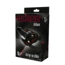 Strap-on BLAZE DELUXE z regulowaną uprzężą, wymiennym dildem 13 cm i systemem zatrzaskowym - 6