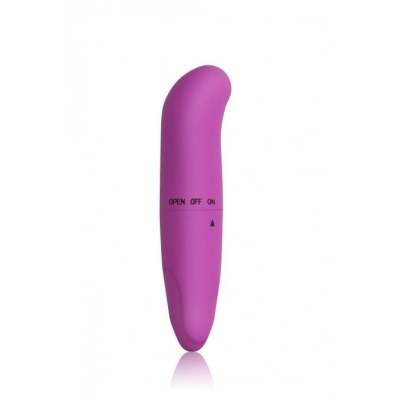 Wibrator punktu G Mini Pink – silikonowy, kompaktowy - 1