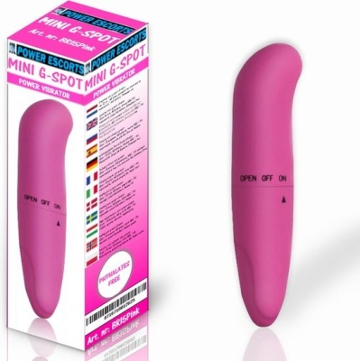 Wibrator punktu G Mini Pink – silikonowy, kompaktowy - 1 2