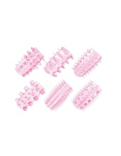 Zestaw Nakładek Stymulujących Kit Di 6 Anelli Fallici Flessibili Timeless - Przedłużki i nakładki na penisa - 1