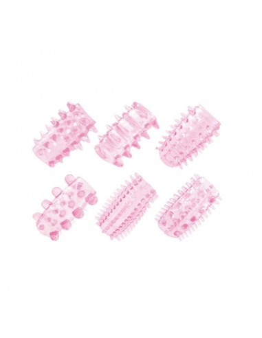 Zestaw Nakładek Stymulujących Kit Di 6 Anelli Fallici Flessibili Timeless - Przedłużki i nakładki na penisa - 1