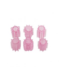 Zestaw Nakładek Stymulujących Kit Di 6 Anelli Fallici Flessibili Timeless - Przedłużki i nakładki na penisa - 1 2