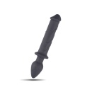Podwójne Dildo Realistyczne z Korkiem Analnym 22 cm Silikon - 2