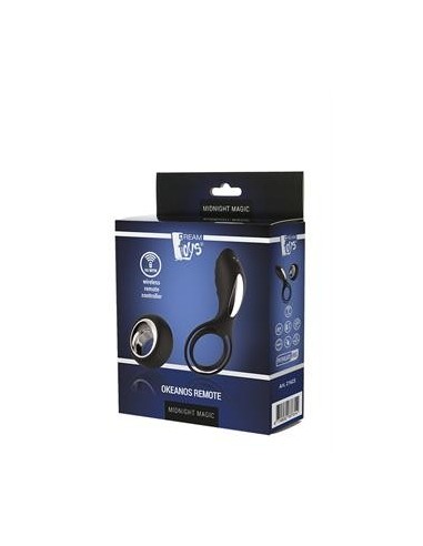 Stymulator dla par MIDNIGHT MAGIC OKEANOS REMOTE - Stymulatory i wibratory dla par - 2