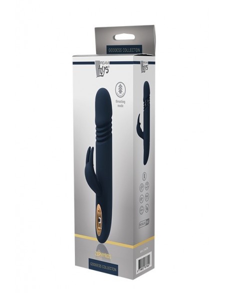 Posuwisty Wibrator Króliczek Goddes Collection Zephyros - Wibratory Króliczki - 2