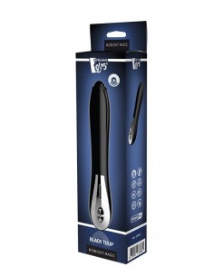 Luksusowy wibrator MIDNIGHT MAGIC BLACK TULIP - WIBRATORY EKSKLUZYWNE - 1 2