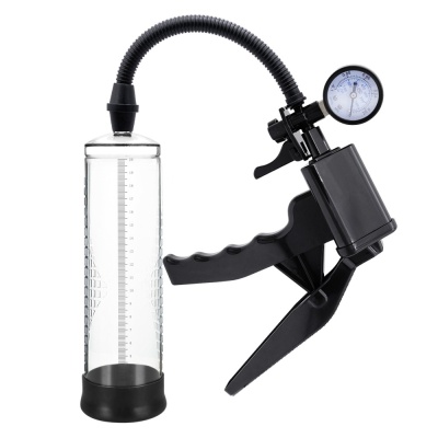 Pompka Erekcyjna Do Penisa Powerpump Pro 01 Black/Clear - 1