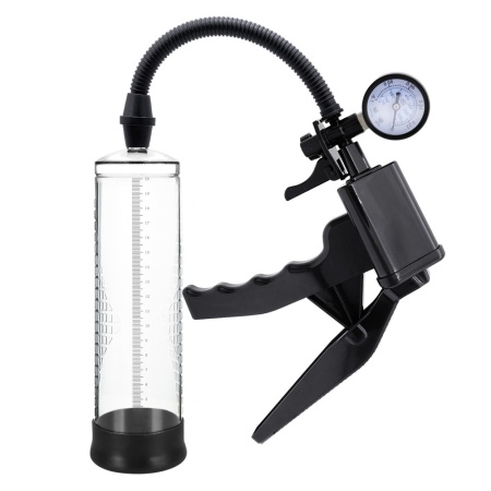 Pompka Erekcyjna Do Penisa Powerpump Pro 01 Black/Clear - 1