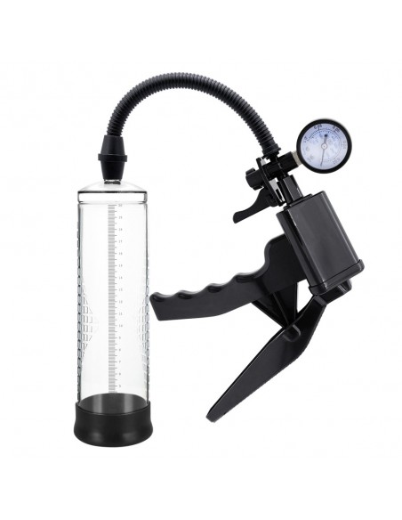 Pompka Erekcyjna Do Penisa Powerpump Pro 01 Black/Clear - Pompki erekcyjne i powiększające penisa - 1