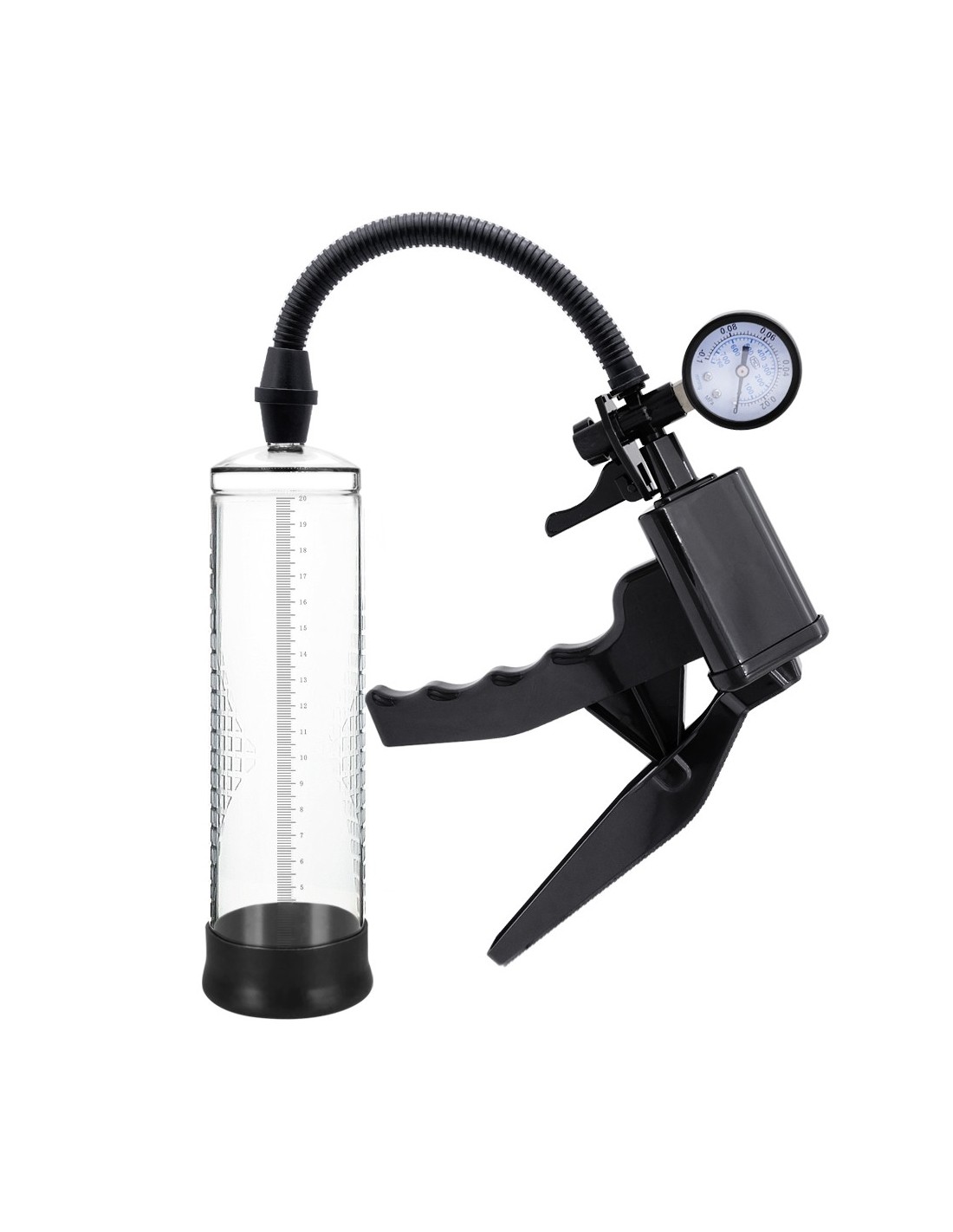 Pompka Erekcyjna Do Penisa Powerpump Pro 01 Black&Clear