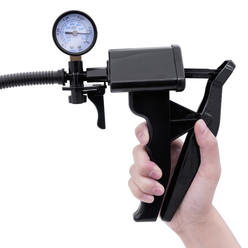 Pompka Erekcyjna Do Penisa Powerpump Pro 01 Black/Clear - 2