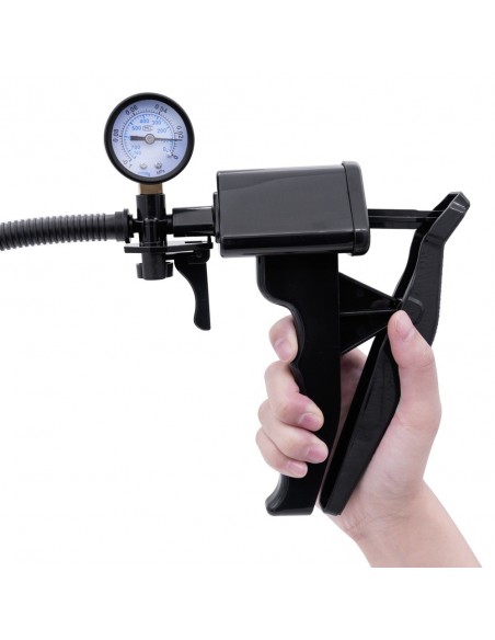 Pompka Erekcyjna Do Penisa Powerpump Pro 01 Black/Clear - Pompki erekcyjne i powiększające penisa - 2