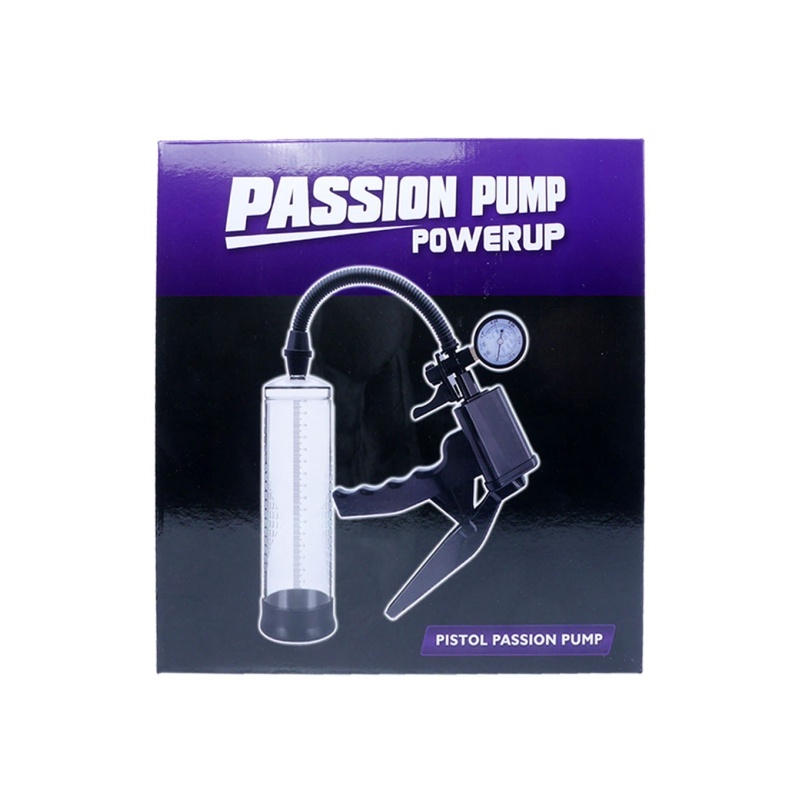 Pompka Erekcyjna Do Penisa Powerpump Pro 01 Black/Clear - 3