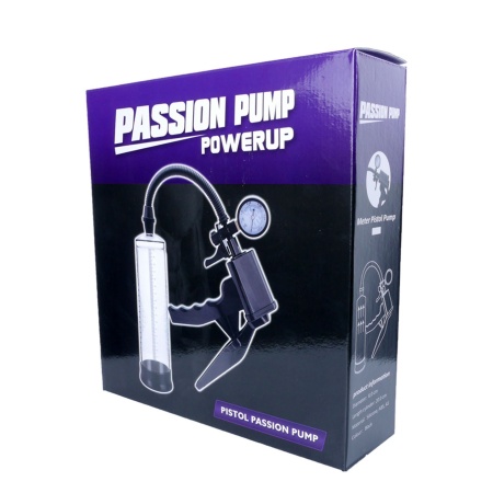 Pompka próżniowa Powerpump PRO 01 - ręczna, z przezroczystym cylindrem, manometrem i skalą pomiarową 0-20 - 4
