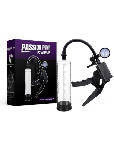 Pompka Erekcyjna Do Penisa Powerpump Pro 01 Black/Clear - Pompki erekcyjne i powiększające penisa - 5