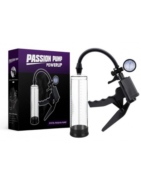 Pompka Erekcyjna Do Penisa Powerpump Pro 01 Black/Clear - Pompki erekcyjne i powiększające penisa - 5