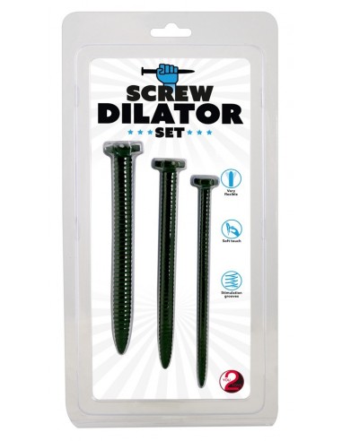 Stymulator analny Screw Dilator Set - Kulki analne, koraliki analne - 2
