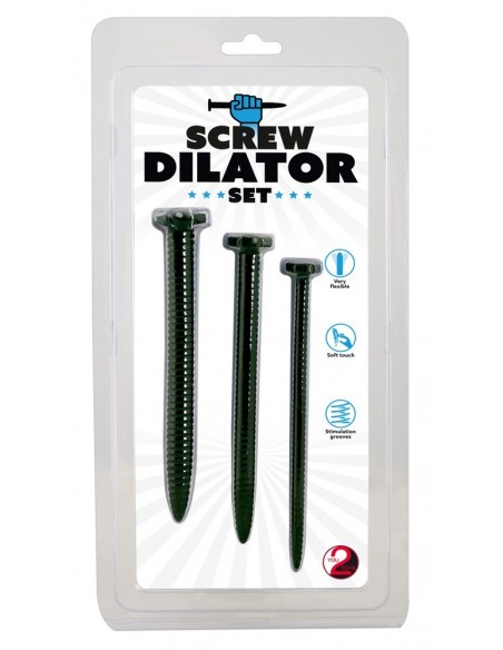 Stymulator analny Screw Dilator Set - Kulki analne, koraliki analne - 2