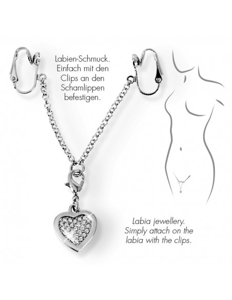 Stymulator-Intimkette Herz - Do przypisania - 5