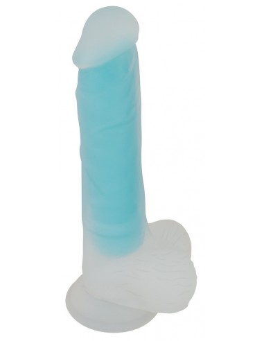 Żelowe dildo realistyczne Glow in the Dark - Dilda żelowe - 3