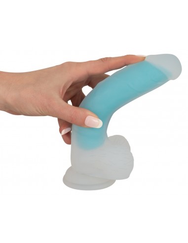 Żelowe dildo realistyczne Glow in the Dark - Dilda żelowe - 1