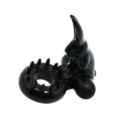 Pierścień erekcyjny Sweet Ring Vibration ze stymulatorem łechtaczki o wysokości 6,3 cm - 1