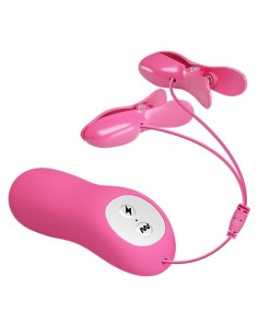 Zaciski klamerki na sutki ROMANTIC WAVE Pink - Klamry i klipsy na sutki - 1 2