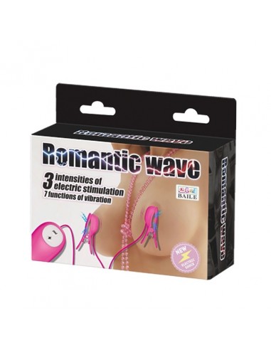 Zaciski klamerki na sutki ROMANTIC WAVE Pink - Klamry i klipsy na sutki - 6