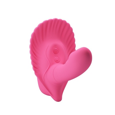 Wibrator Pretty Love FANCY CLAMSHELL z 12 programami wibracji, 13 cm - 1