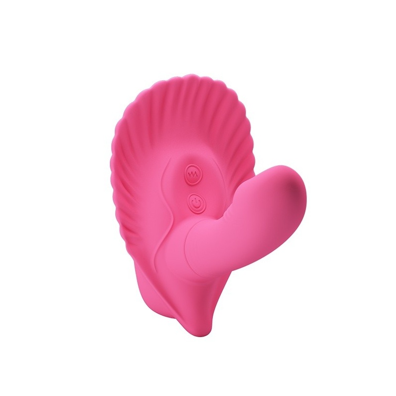Wibrator Pretty Love FANCY CLAMSHELL z 12 programami wibracji, 13 cm - 1