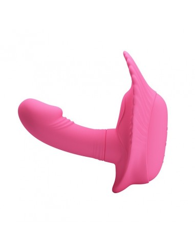 Stymulator sterowany telefonem FANCY CLAMSHELL 12 function vibrations - Stymulatory i wibratory dla par - 2