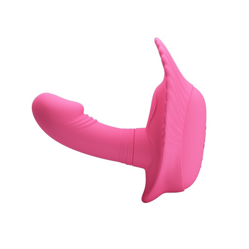 Wibrator Pretty Love FANCY CLAMSHELL z 12 programami wibracji, 13 cm - 2