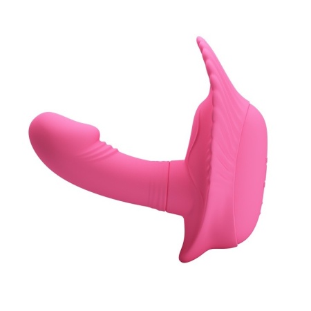 Wibrator Pretty Love FANCY CLAMSHELL z 12 programami wibracji, 13 cm - 2