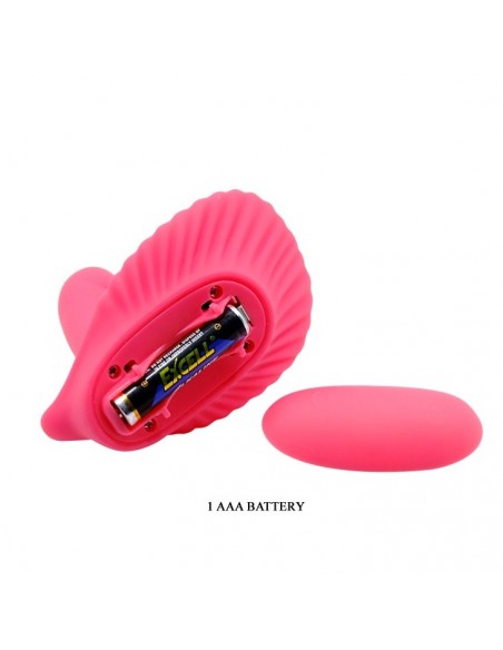 Stymulator sterowany telefonem FANCY CLAMSHELL 12 function vibrations - Stymulatory i wibratory dla par - 5