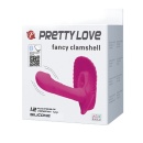 Wibrator Pretty Love FANCY CLAMSHELL z 12 programami wibracji, 13 cm - 6