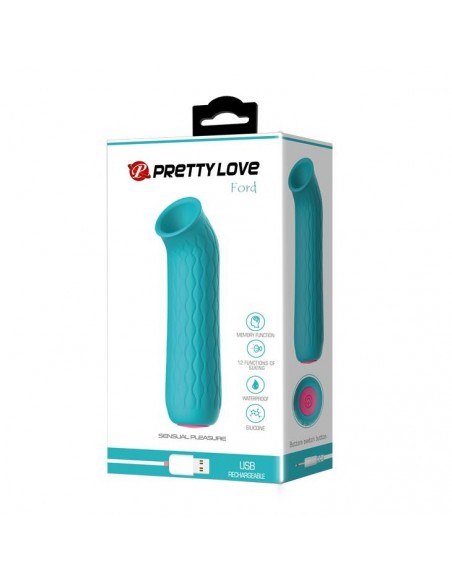 Masażer Łechtaczki Bezdotykowy 12 Trybów Ssania FORD - Wibratory Bezdotykowe - 7