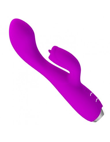 Wibrator Króliczek DOREEN z Języczkiem i Łaskotaniem - Wibratory Króliczki - 7