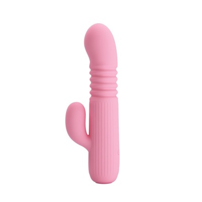 Wibrator G-Spot  Leopold z funkcją pchania i wibracji, 21 cm - 1 2
