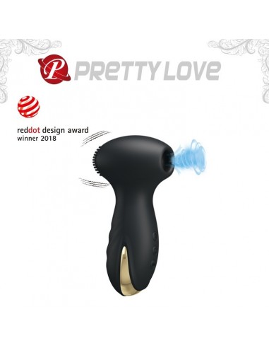 Stymulator Łechtaczki z Wibracjami i Falami Ssącymi Hammer Royal Pleasure - Wibratory Bezdotykowe - 3