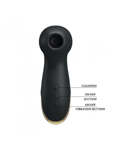 Stymulator Łechtaczki z Wibracjami i Falami Ssącymi Hammer Royal Pleasure - Wibratory Bezdotykowe - 5