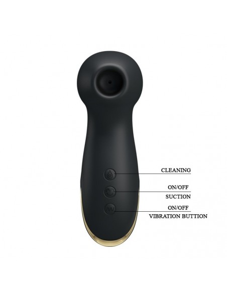 Stymulator Łechtaczki z Wibracjami i Falami Ssącymi Hammer Royal Pleasure - Wibratory Bezdotykowe - 5