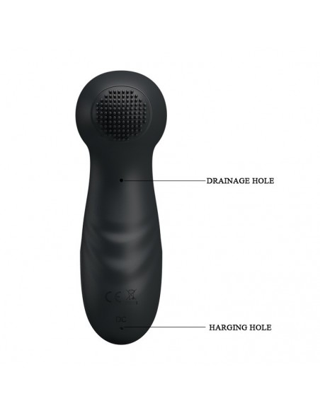 Stymulator Łechtaczki z Wibracjami i Falami Ssącymi Hammer Royal Pleasure - Wibratory Bezdotykowe - 6