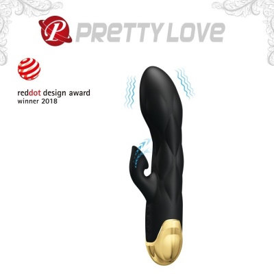 Wibrator Royal Pleasure z funkcją ssania i wibracji o długości 19,2 cm - 1 2