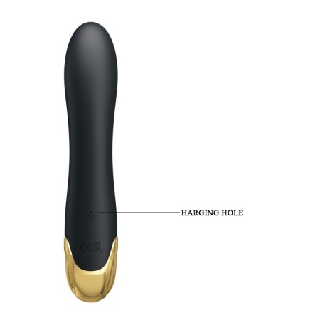 Wibrator Double Royal Pleasure 20 cm, silikon medyczny, IPX7 - 4