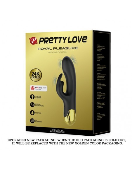 Wibrator króliczek DOUBLE  ROYAL PLEASURE - Wibratory Króliczki - 6