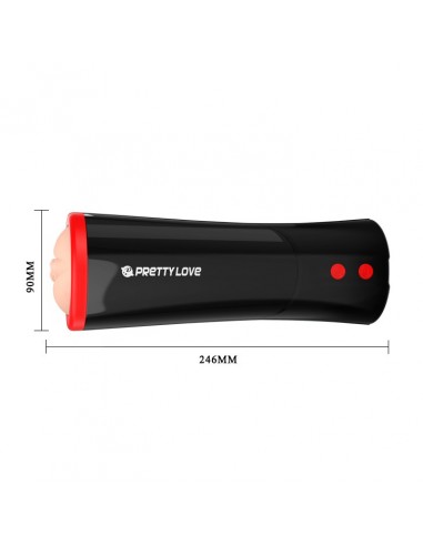 Masturbator Z Wibracjami Ozzy Automatic Thrusting 3 Levels - Masturbatory i Sztuczne pochwy - 5